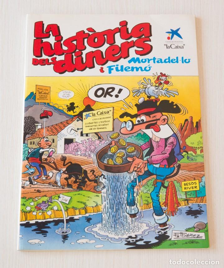 C&oacute;mics: Mortadelo i Filem&oacute;. La hist&ograve;ria dels diners. (Catal&agrave;) - Foto 1
