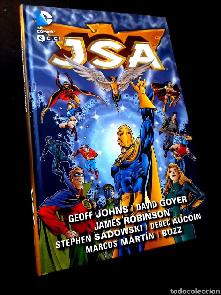 C&oacute;mics: DE KIOSCO JSA 1 COMICS ECC DC COMICS JAMES ROBINSON GEOFF JHNS BUZZ - Foto 1
