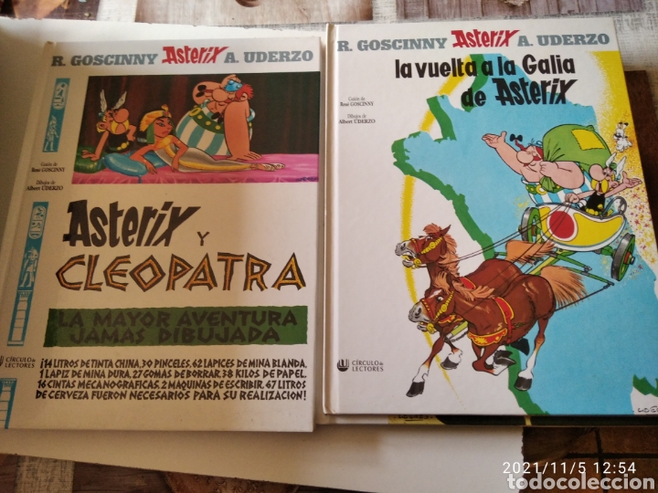 C&oacute;mics: Lote de 25 c&oacute;mics Ast&eacute;rix, c&iacute;rculo de lectores - Foto 8
