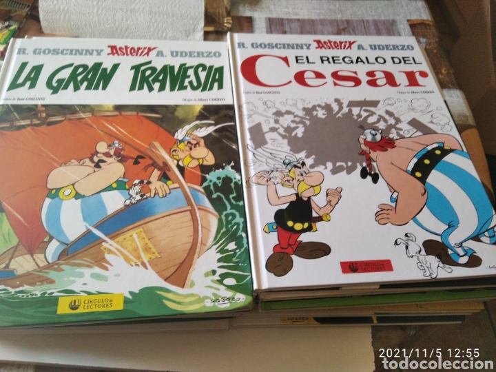 C&oacute;mics: Lote de 25 c&oacute;mics Ast&eacute;rix, c&iacute;rculo de lectores - Foto 18