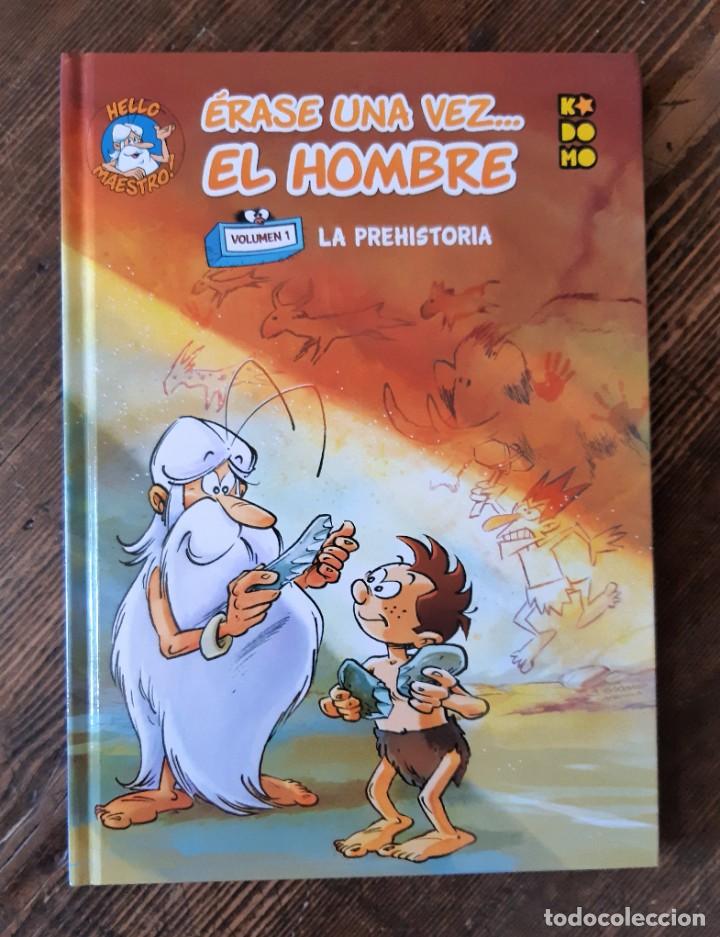C&oacute;mics: &Eacute;RASE UNA VEZ EL HOMBRE 1 LA PREHISTORIA - Foto 1