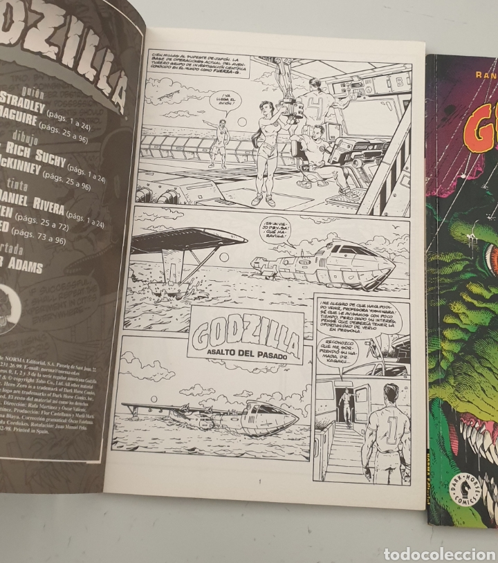 C&oacute;mics: LOTE 2 COMICS TEBEOS GODZILLA (Norma, 1998) - Foto 3