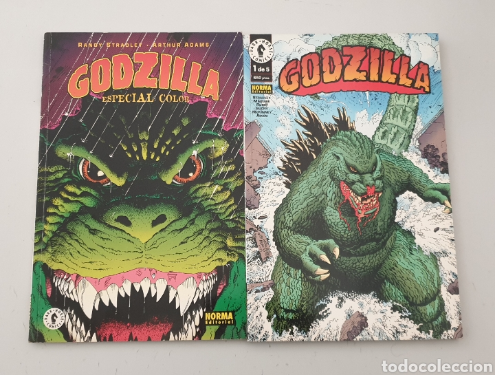 C&oacute;mics: LOTE 2 COMICS TEBEOS GODZILLA (Norma, 1998) - Foto 1