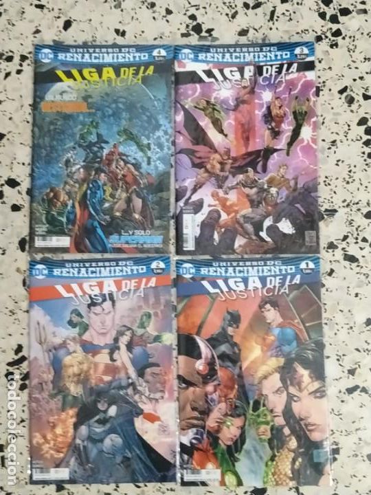 C&oacute;mics: ECC UNIVERSO DC LIGA DE LA JUSTICIA 1-4 - Foto 1