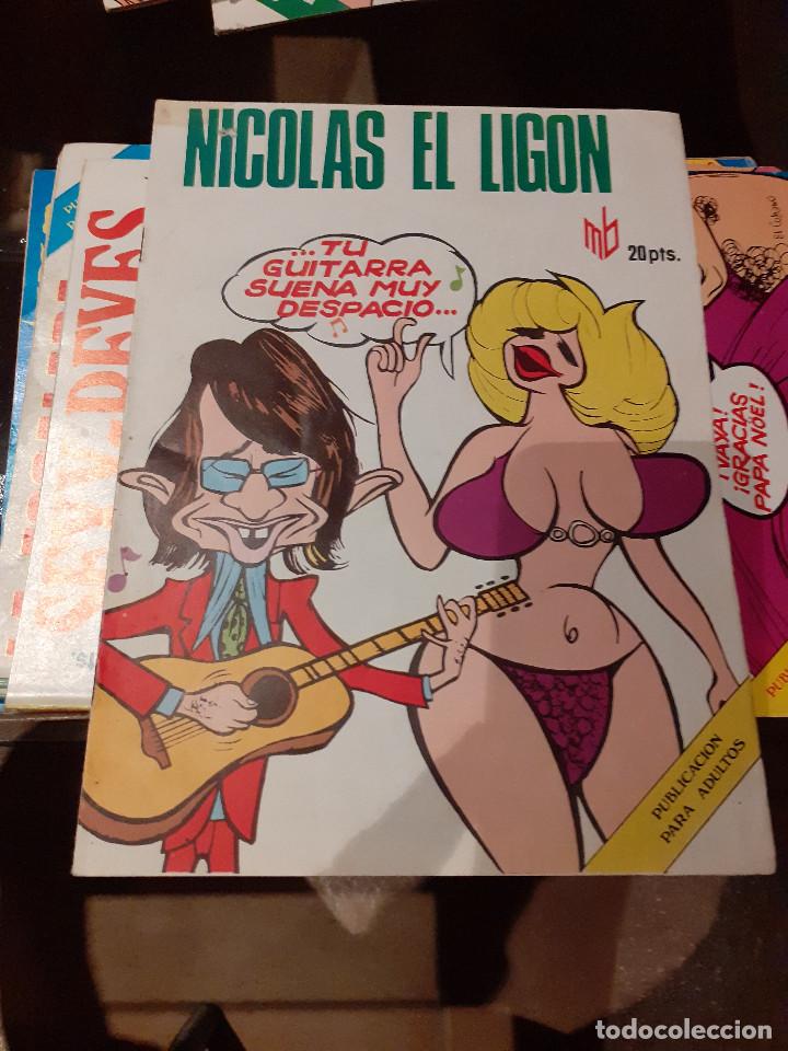Comics: NICOLAS EL LIGON - HUMOR EROTICO - MONOGRAFICOS MARC BEN -1976 -
