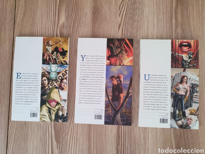 C&oacute;mics: Lote C&oacute;mics. Y el &uacute;ltimo hombre , n&deg; 1-2-4 - Foto 2