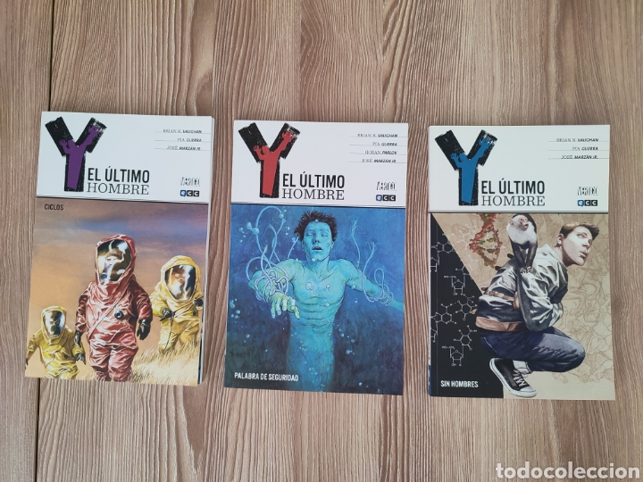 C&oacute;mics: Lote C&oacute;mics. Y el &uacute;ltimo hombre , n&deg; 1-2-4 - Foto 1