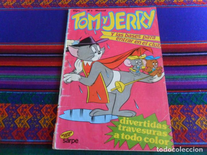 C&oacute;mics: TOM Y JERRY N&ordm; 6. SARPE 1984. 85 PTS. - Foto 1
