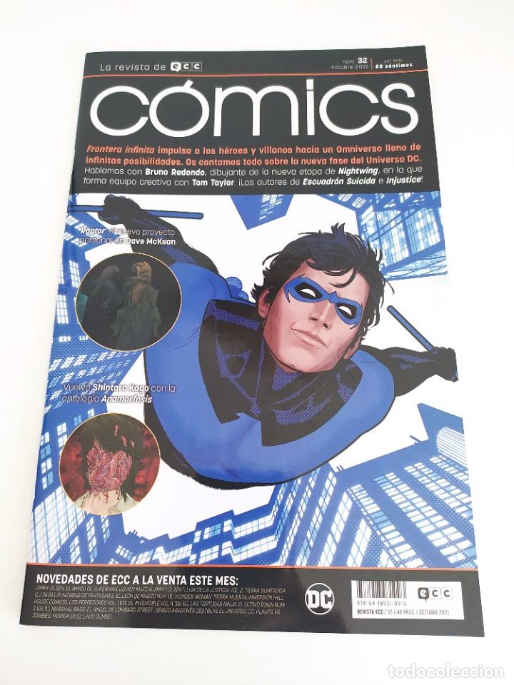C&oacute;mics: REVISTA ECC COMICS 32 - FRONTERA INFINITA / NIGHTWING - Foto 1