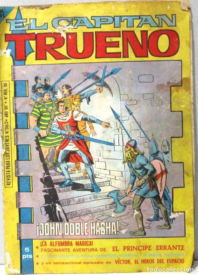 C&oacute;mics: EL CAPITAN TRUENO - N&ordm; 362 - A&Ntilde;O VII - COMIC - Foto 1