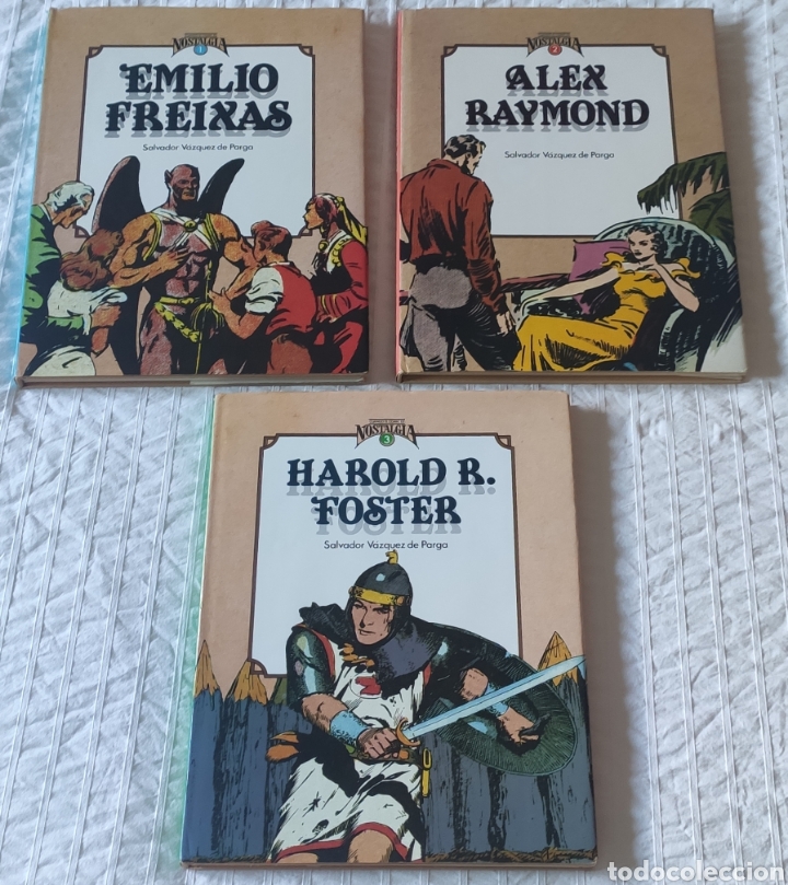 C&oacute;mics: Cuando el c&oacute;mic es nostalgia. 3 Vol&uacute;menes. Colecci&oacute;n completa. - Foto 2
