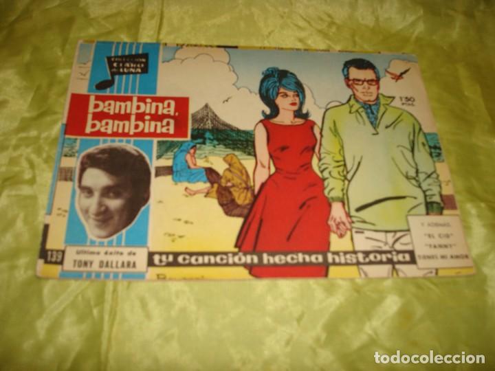 C&oacute;mics: CLARO DE LUNA N&ordm; 139. REVISTA JUVENIL FEMENINA. 1962 : BAMBINA, BAMBINA