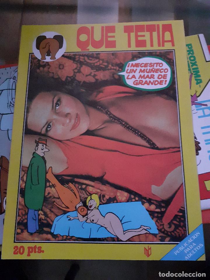 C&oacute;mics: QUE TETIA - - HUMOR EROTICO PARA ADULTOS - MARC BEN -1977 -