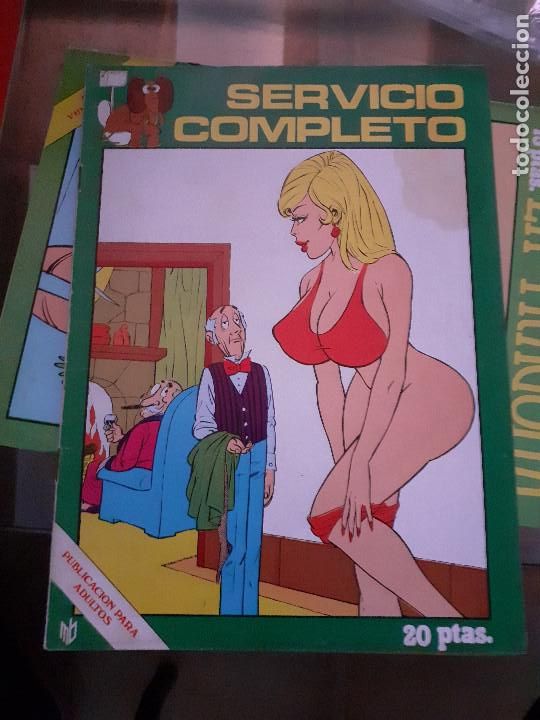 C&oacute;mics: SERVICIO COMPLETO - N&ordm; 15 ? de 30 ? - HUMOR EROTICO - MONOGRAFICOS MARC BEN -1977 -