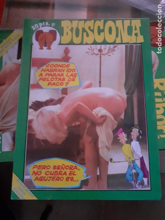 C&oacute;mics: BUSCONA - HUMOR EROTICO - MONOGRAFICOS MARC BEN -1977 -