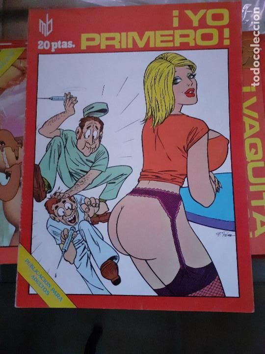 C&oacute;mics: &iexcl;YO PRIMERO! - N&ordm; 6 ? de 30 ? - HUMOR EROTICO - MONOGRAFICOS MARC BEN -1976 -