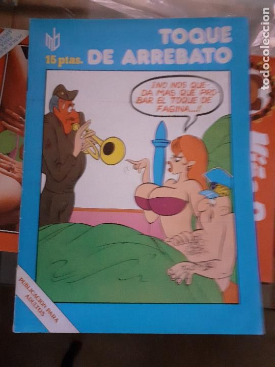 C&oacute;mics: TOQUE DE ARREBATO - N&ordm; 3 ? de 30 ? - HUMOR EROTICO - MONOGRAFICOS MARC BEN -1977 -