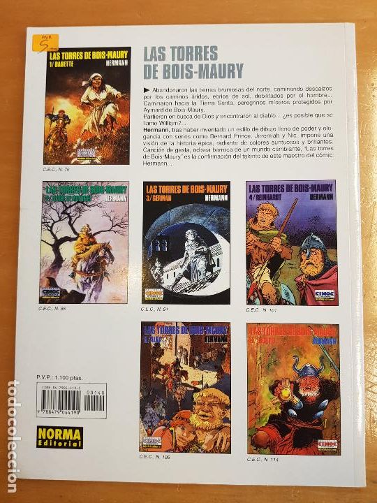 C&oacute;mics: Las torres de Bois-Maury 1/William - Hermann - Foto 2