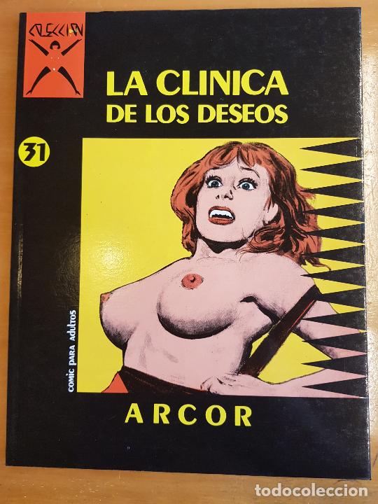 Comics: La cl&iacute;nica de los deseos. Colecci&oacute;n Color X num. 31. Ed. La C&uacute;pula - Arcor