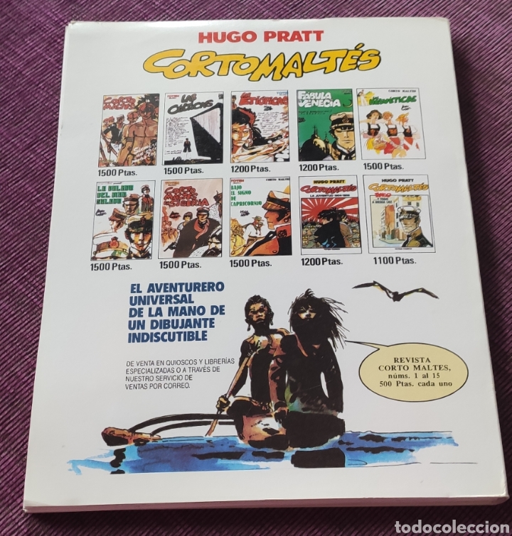 C&oacute;mics: Corto Malt&eacute;s. La casa dorada de Samarcanda. Totem-Comics - Foto 3