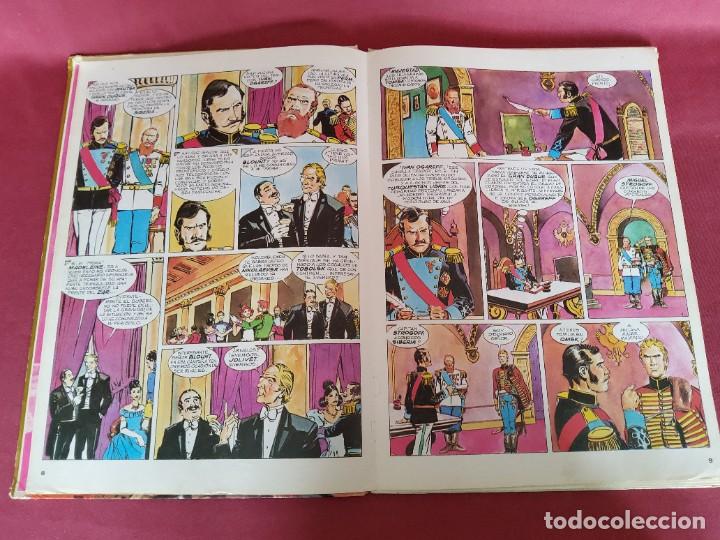 C&oacute;mics: LIBRO COMIC , MIGUEL STROGOFF, JULIO VERNE, EDICIONES AFHA, SEGUNDA EDICION 1978 - Foto 3
