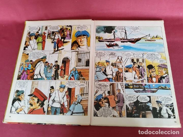 C&oacute;mics: LIBRO COMIC , MIGUEL STROGOFF, JULIO VERNE, EDICIONES AFHA, SEGUNDA EDICION 1978 - Foto 4