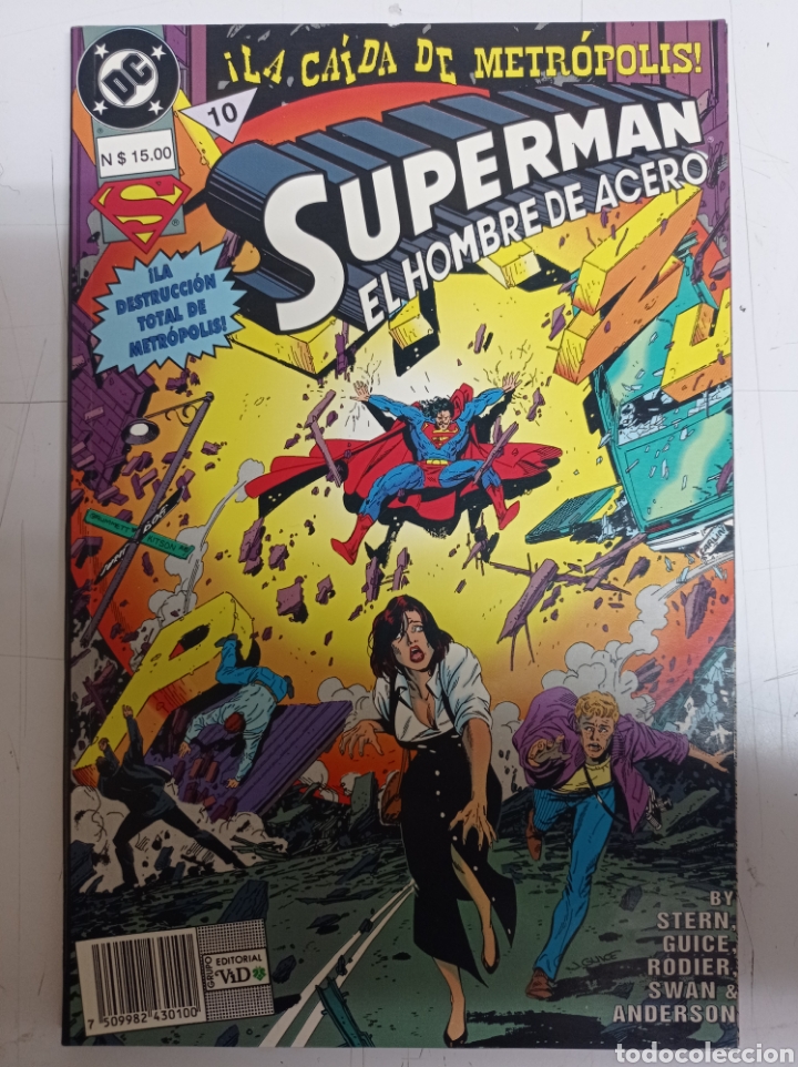 C&oacute;mics: SUPERMAN, N. 10 (VID 1993) - Foto 1
