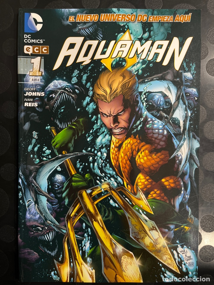 C&oacute;mics: AQUAMAN N.1 NUEVO UNIVERSO DC ECC ( 2012/2019 ) - Foto 1