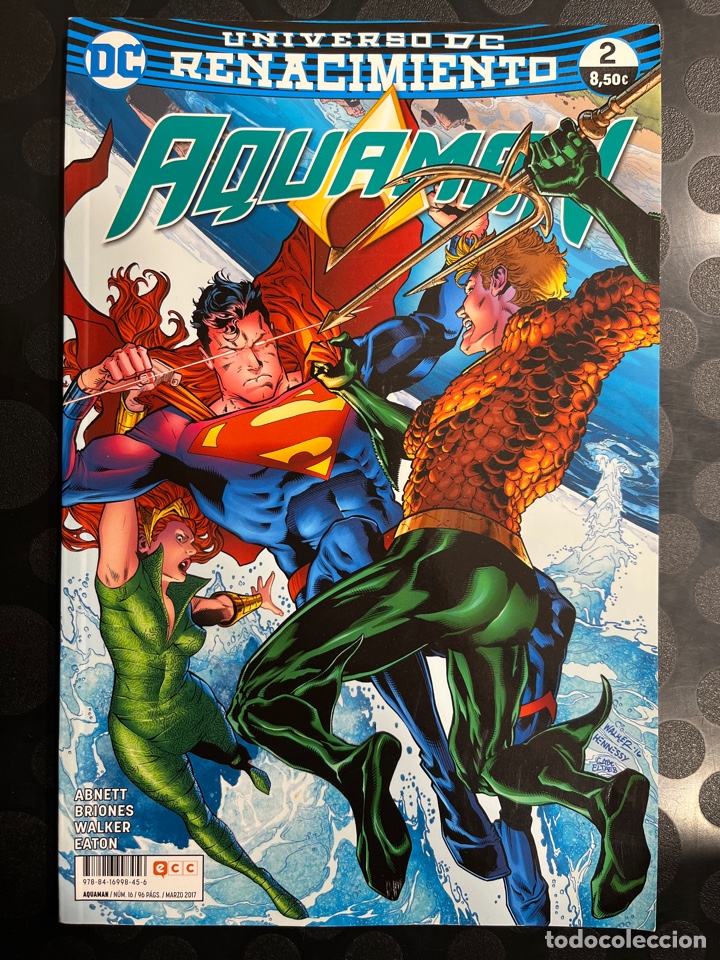 C&oacute;mics: AQUAMAN N.2 / 16 UNIVERSO DC RENACIMIENTO ECC ( 2012/2019 ) - Foto 1