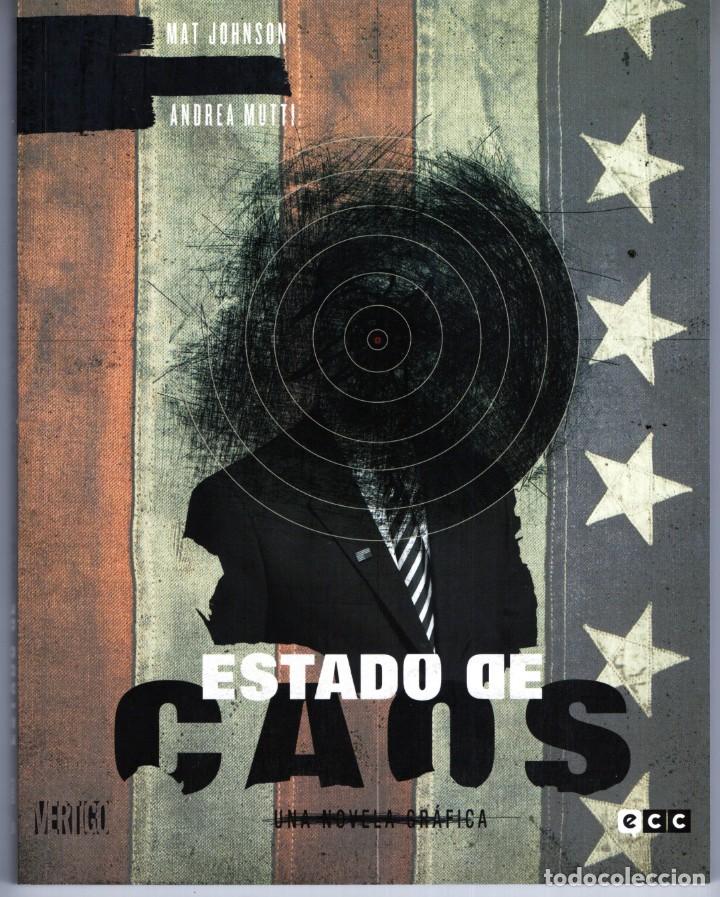 C&oacute;mics: ESTADO DE CAOS (MAT JOHNSON / ANDREA MUTTI) ECC - IMPECABLE - MTFA - Foto 1