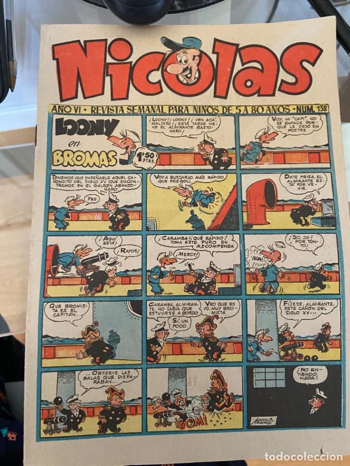 C&oacute;mics: nicolas n&ordm; 138 nuevo - Foto 1