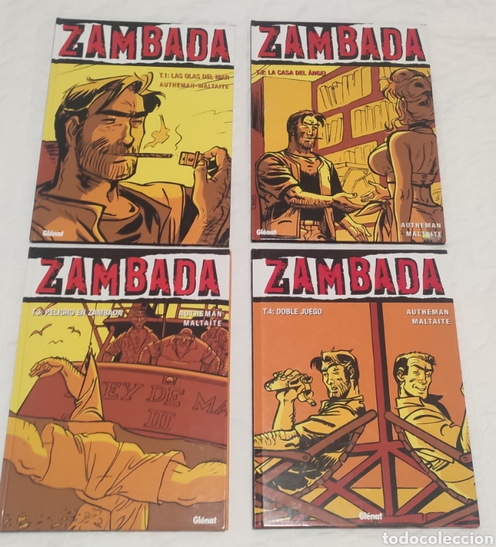 C&oacute;mics: Zambada. 4 tomos. Gl&eacute;nat - Foto 1