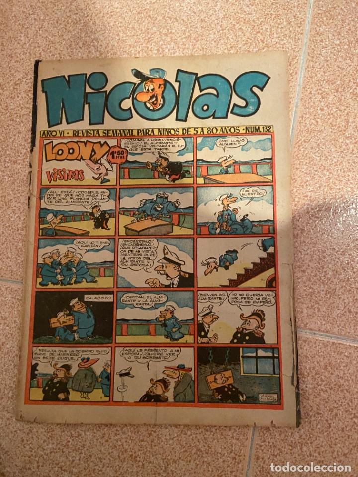 C&oacute;mics: nicolas n&ordm; 132 buen estado - Foto 1