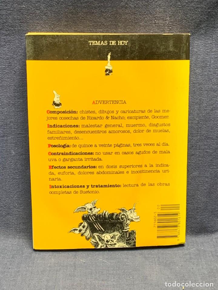 C&oacute;mics: LA MEJOR DE RICARDO Y NACHO TEMAS DE HOY 1992 19X14X2CMS - Foto 2