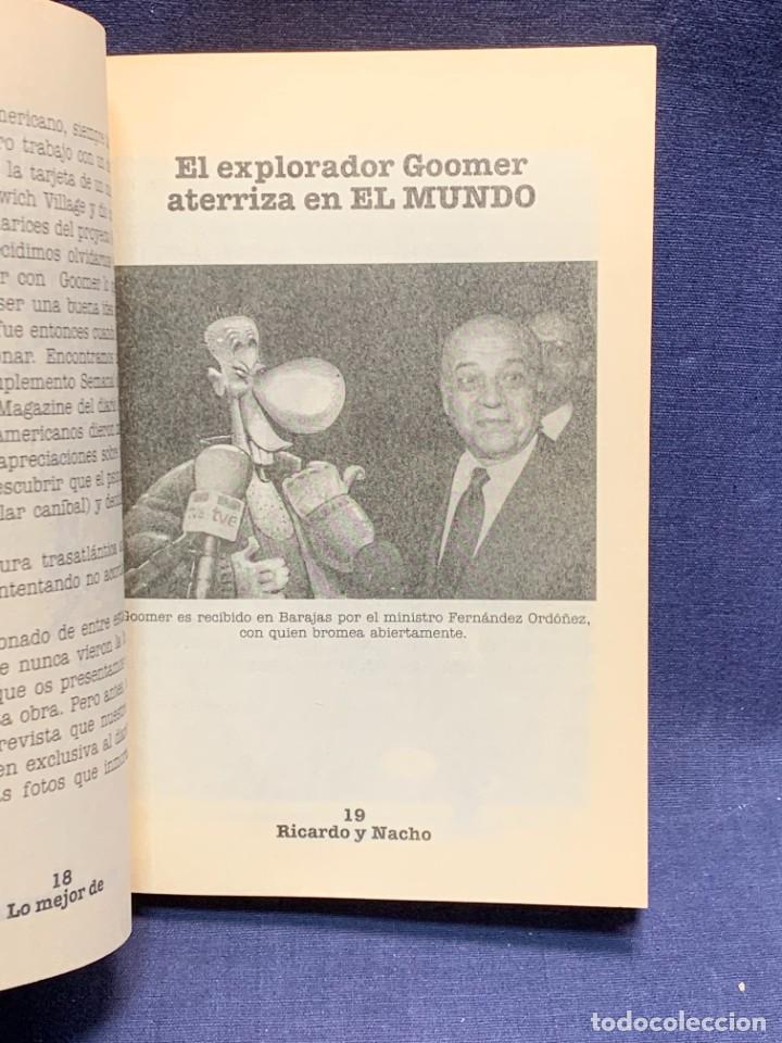 C&oacute;mics: LA MEJOR DE RICARDO Y NACHO TEMAS DE HOY 1992 19X14X2CMS - Foto 6