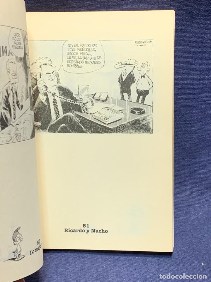 C&oacute;mics: LA MEJOR DE RICARDO Y NACHO TEMAS DE HOY 1992 19X14X2CMS - Foto 10