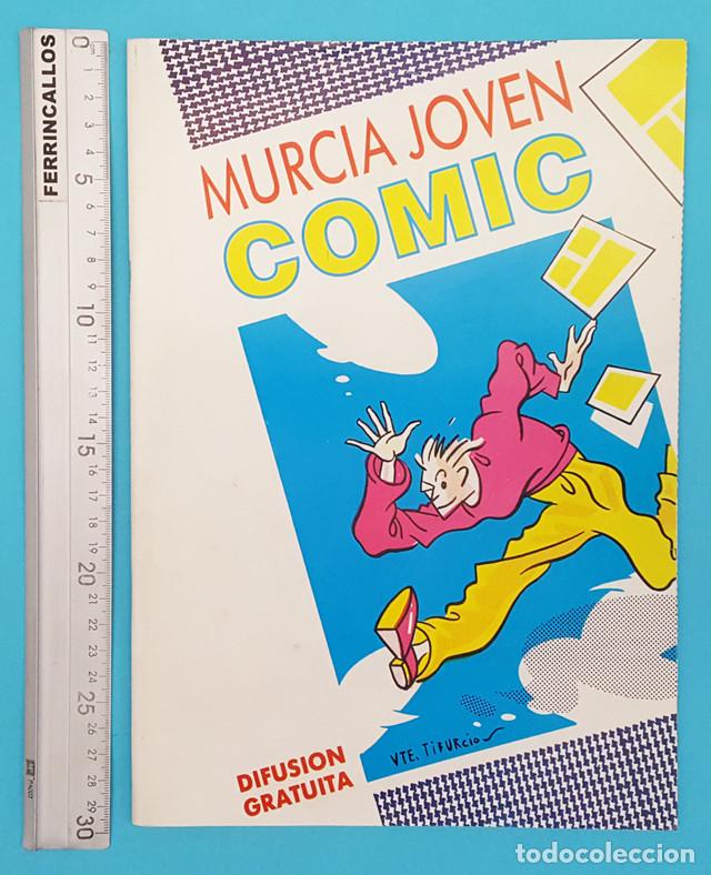 Comics : MURCIA JOVEN COMIC 1989 56 PAGINAS, EDITA DIRECCION GENERAL JUVENTUD REGION DE MUUCIA