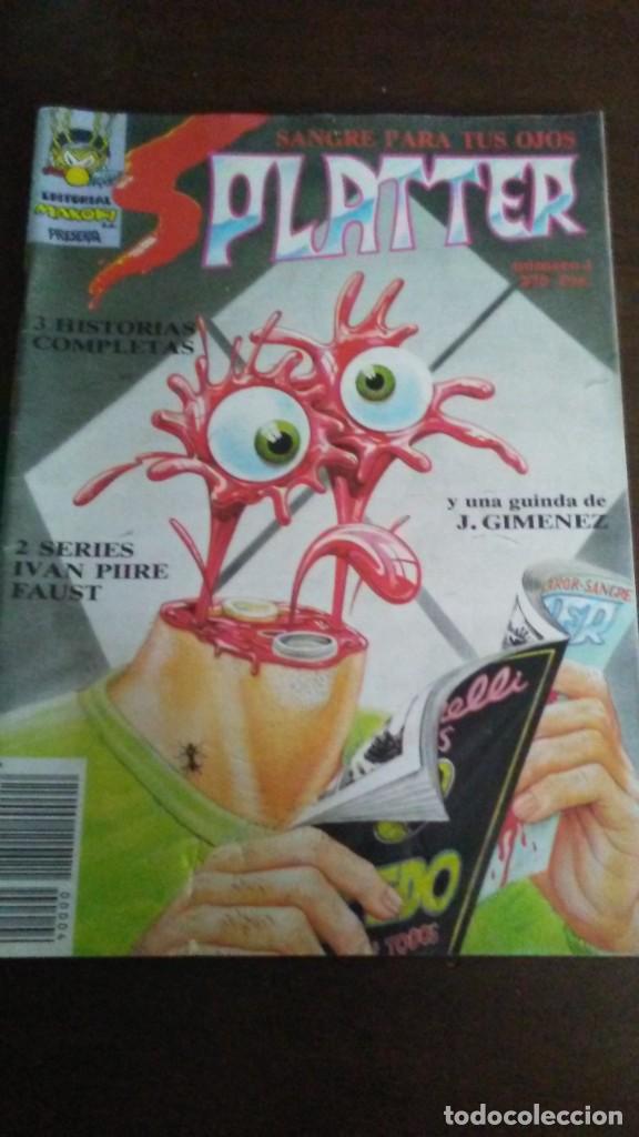 C&oacute;mics: SPLATTER N&ordm;4 - EDITORIAL MAKOKI - Foto 1