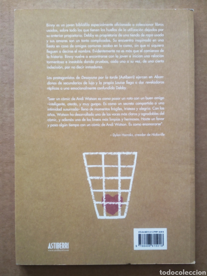 C&oacute;mics: Abandonos, por Andi Watson (Astiberri, 2007). - Foto 3