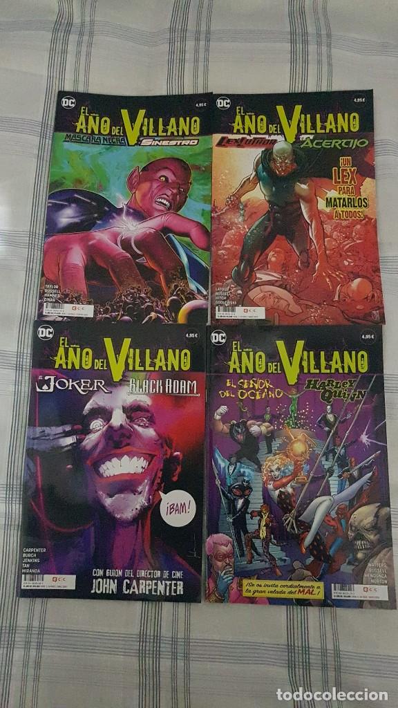 C&oacute;mics: EL A&Ntilde;O DEL VILLANO (OBRA COMPLETA 4 N&Uacute;MEROS) - ECC - Foto 1