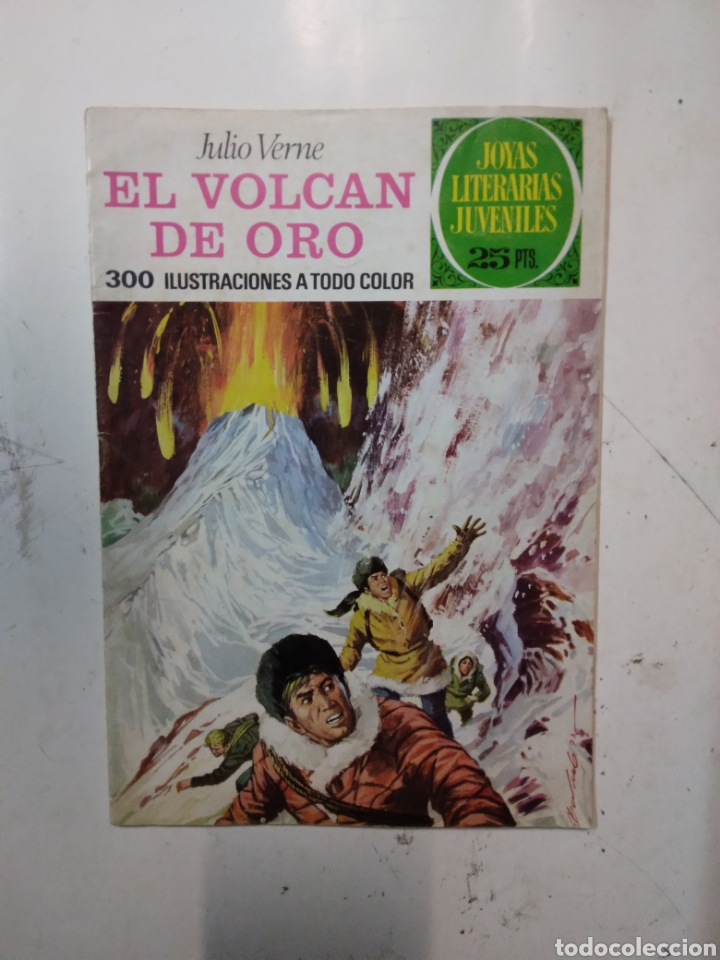 C&oacute;mics: Julio Verne, El volcan de oro, joyas literaria - Foto 1