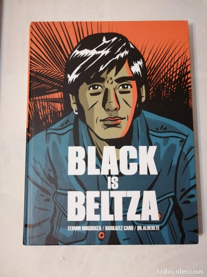 C&oacute;mics: BLACK IS BELTZA. MUGURUZA.CANO.ALDERETE. BANG EDICIONES. - Foto 1