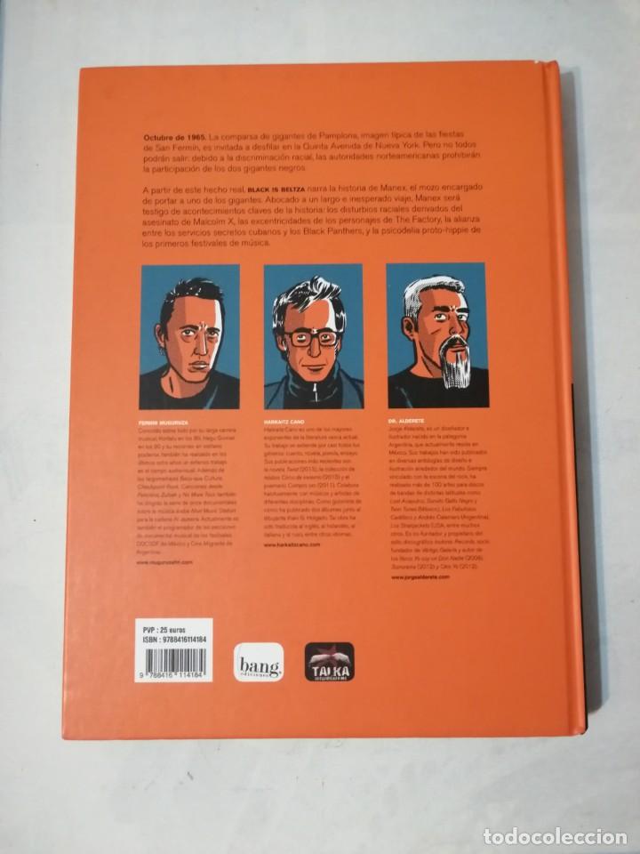 C&oacute;mics: BLACK IS BELTZA. MUGURUZA.CANO.ALDERETE. BANG EDICIONES. - Foto 2