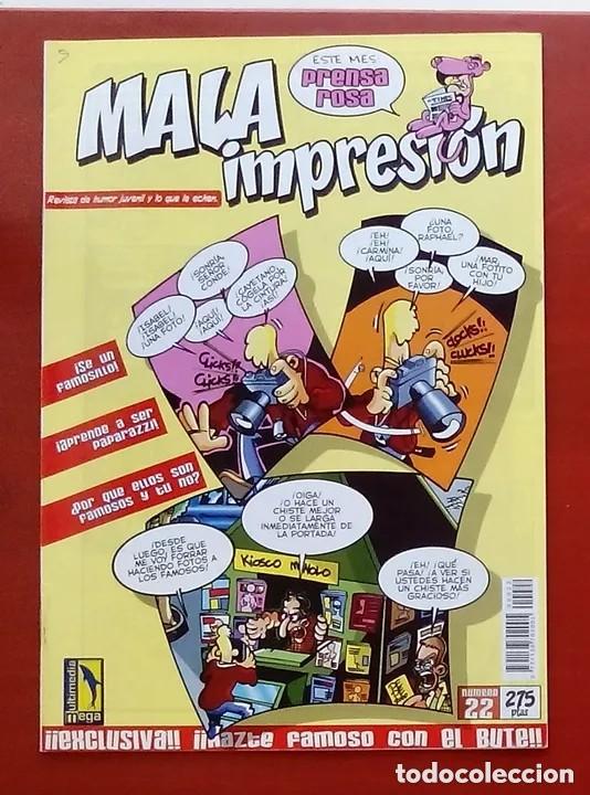 C&oacute;mics: N&uacute;mero 22 - MALA IMPRESI&Oacute;N - Foto 1