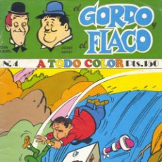 Cómics: EL GORDO Y EL FLACO Nº4. NEW COMIC, 1980