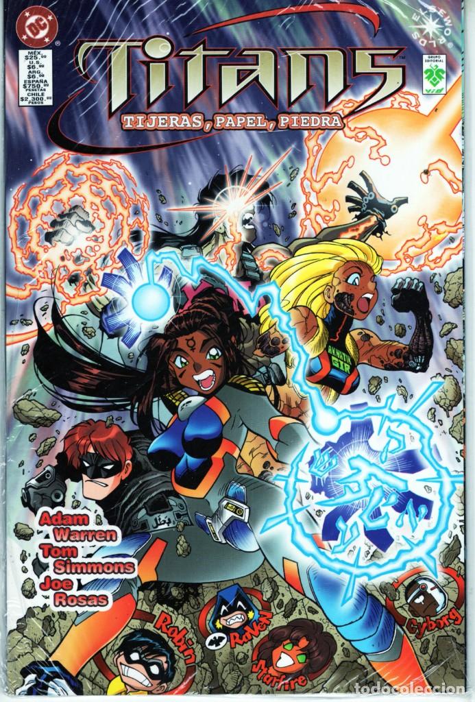 Comics: TITANS TIJERAS, PAPEL, PIEDRA - ED. VID - PRECINTADO ESTADO EXCELENTE