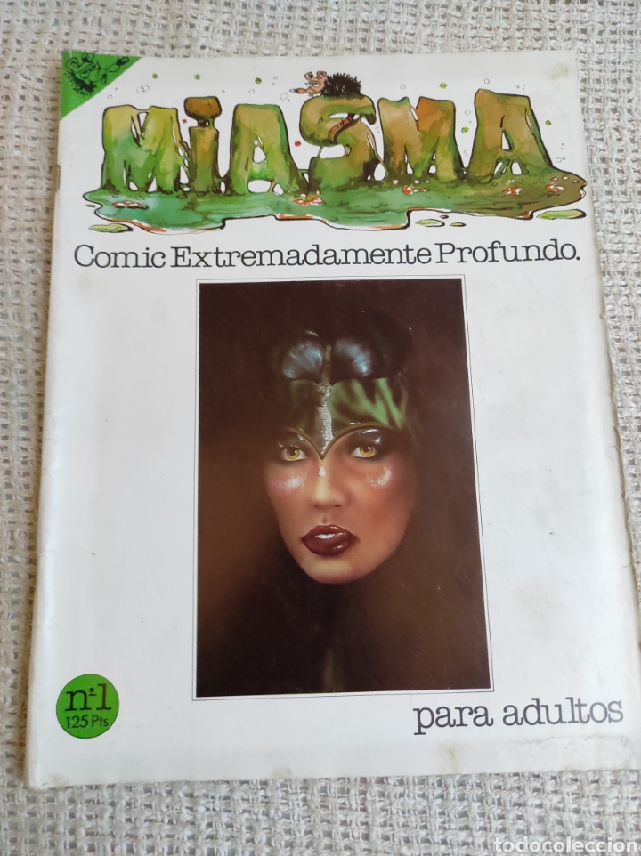 C&oacute;mics: MIASMA N&ordm; 1 COMIC EXTREMADAMENTE PROFUNDO - EDICION A&Ntilde;OS 80 - Foto 1