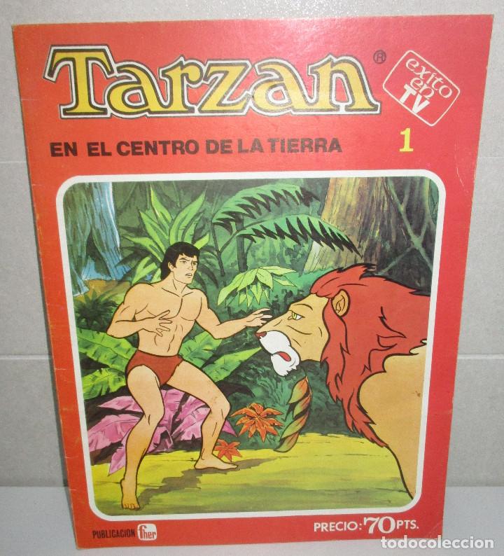 C&oacute;mics: comic TARZAN n&ordm; 1, EN EL CENTRO DE LA TIERRA, FHER 1979 - Foto 1