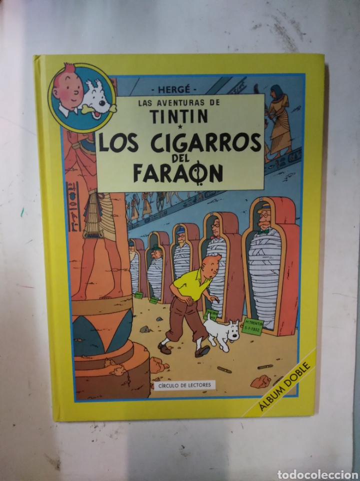 C&oacute;mics: Tintin, Los cigarros del Faraon,C&iacute;rculo de Lectores - Foto 1