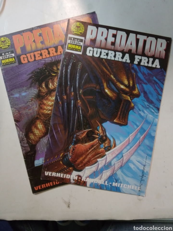 C&oacute;mics: Predator, Guerra Fr&iacute;a, Comic Brooks, 1 y 4 - Foto 1